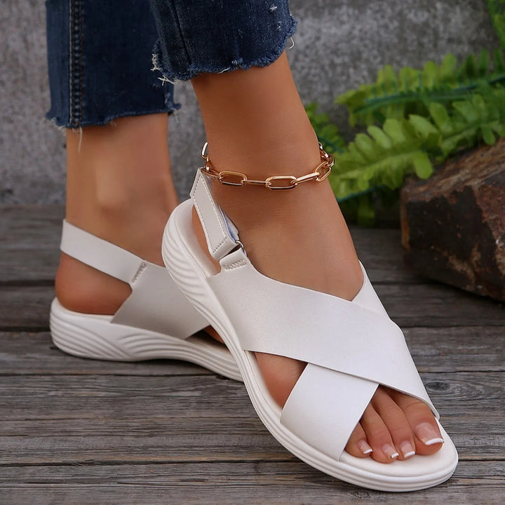 Sienna Cross Comfort Sandals