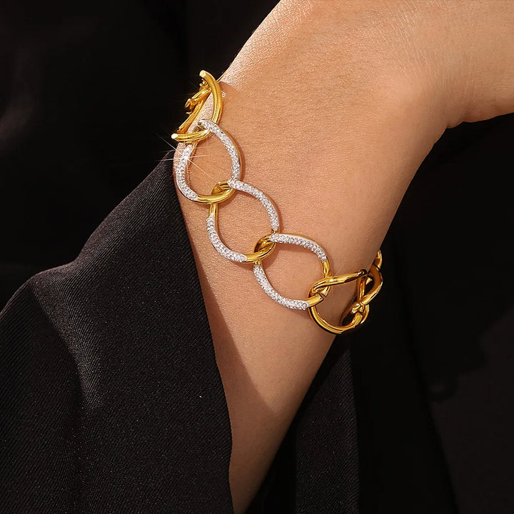 Tavine Diamond Link Bracelet