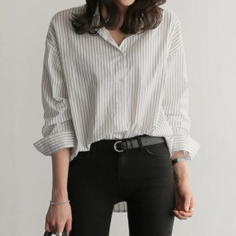Elsie Drop Stripe Shirt