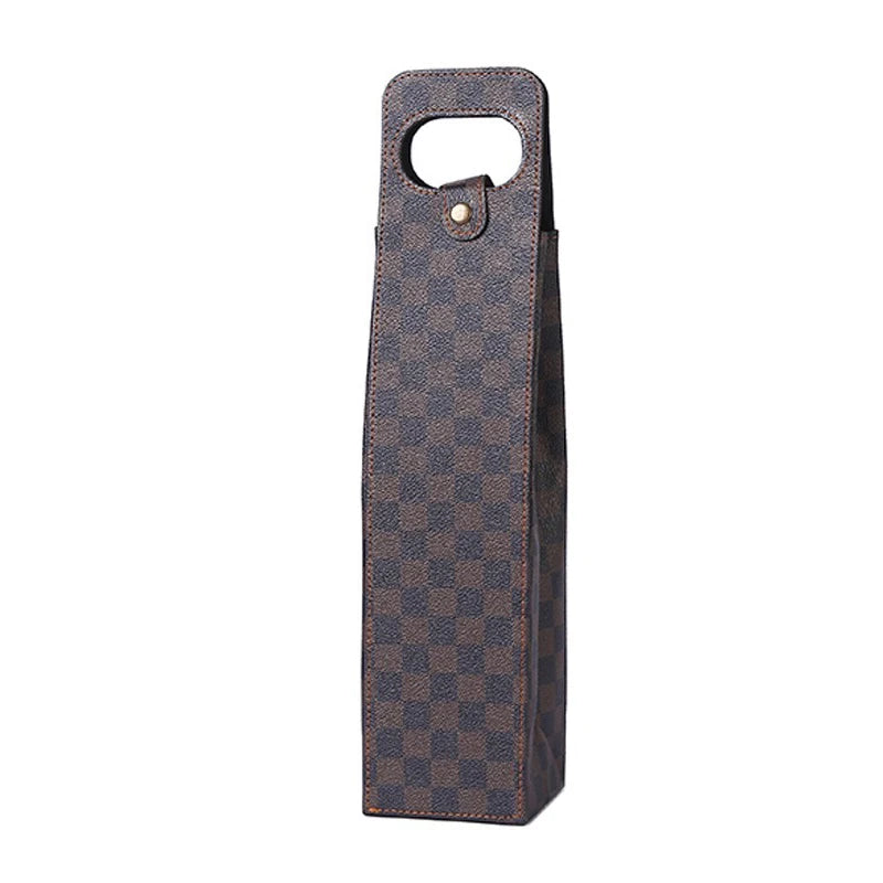 Savino Leather Bottle Carrier