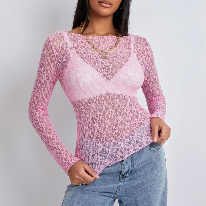 Vina Sheer Mesh Top