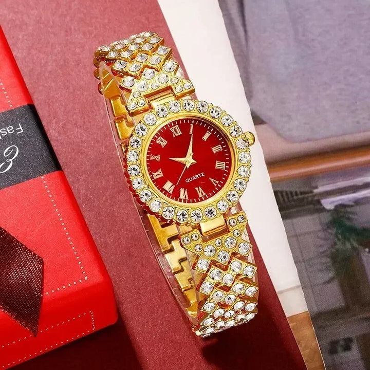 Melina Heart Watch Set