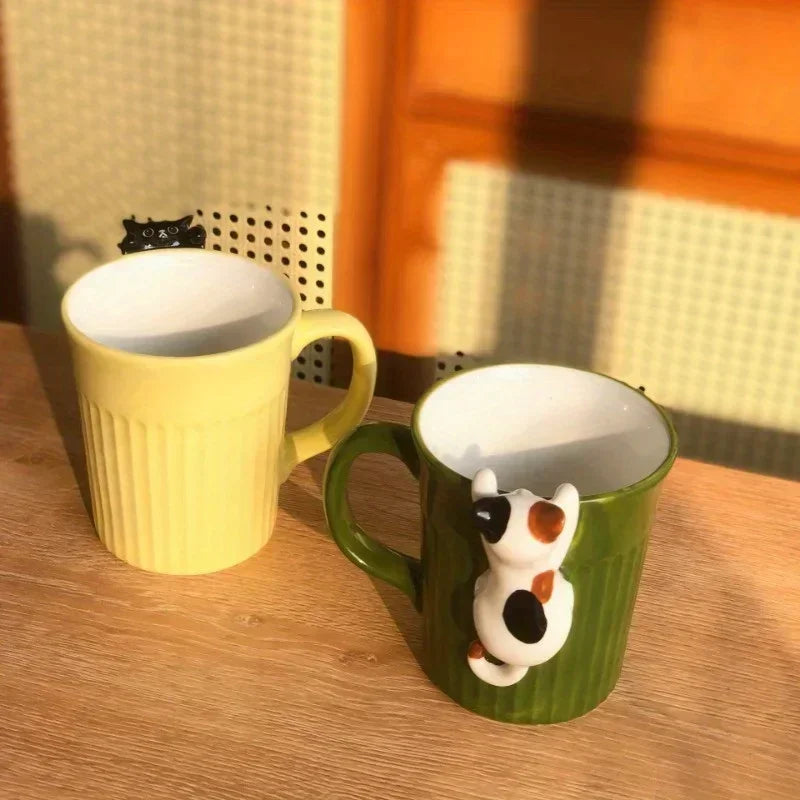 Shadow & Whiskers Hanging Mugs