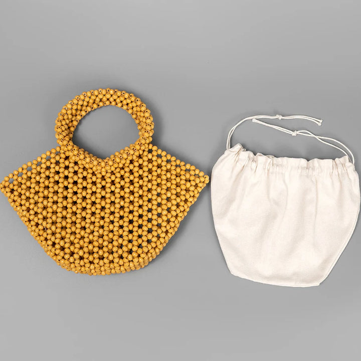 Willa Bead Weave Handbag