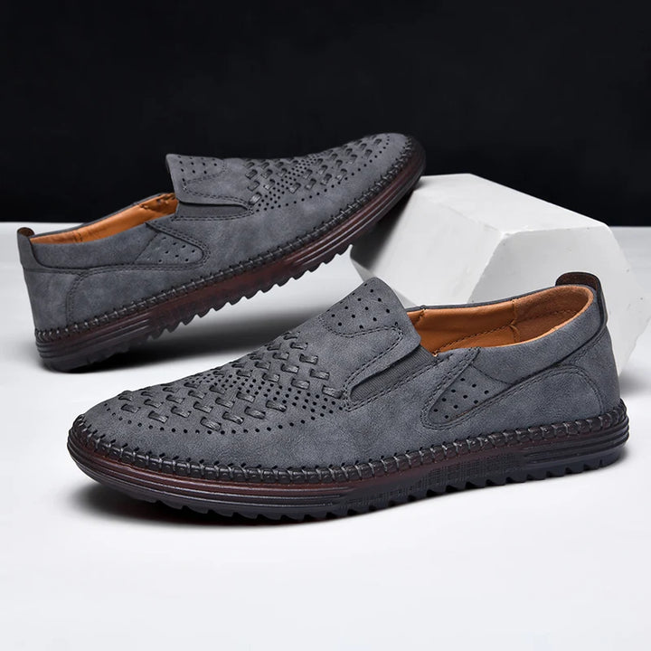 Levan Cowhide Slip-ons