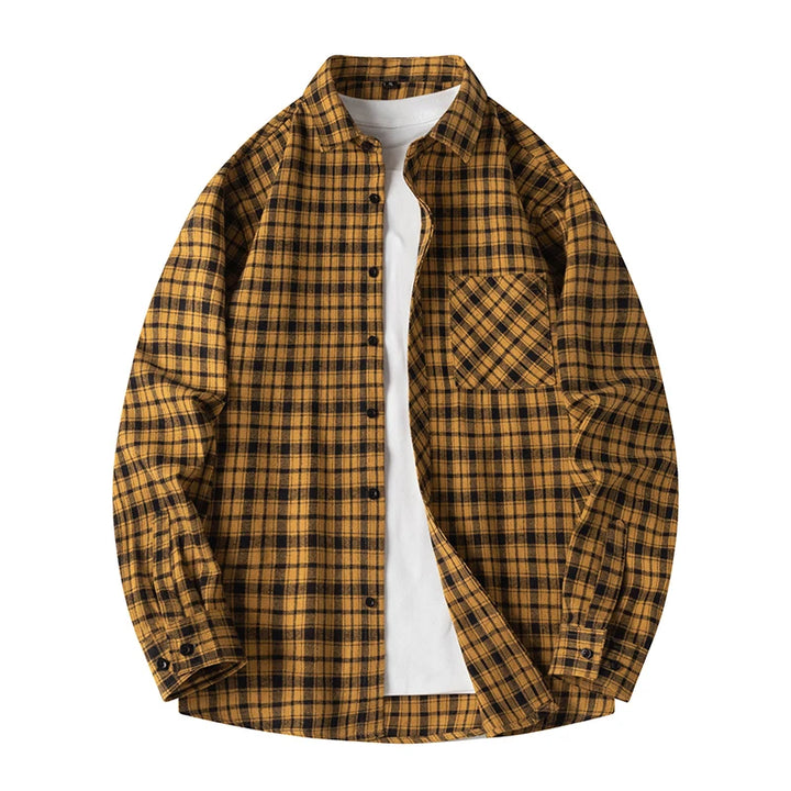 Caden Check Layer Shirt