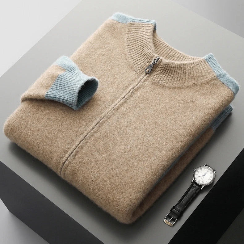 Bennett Cashmere Zip Jacket