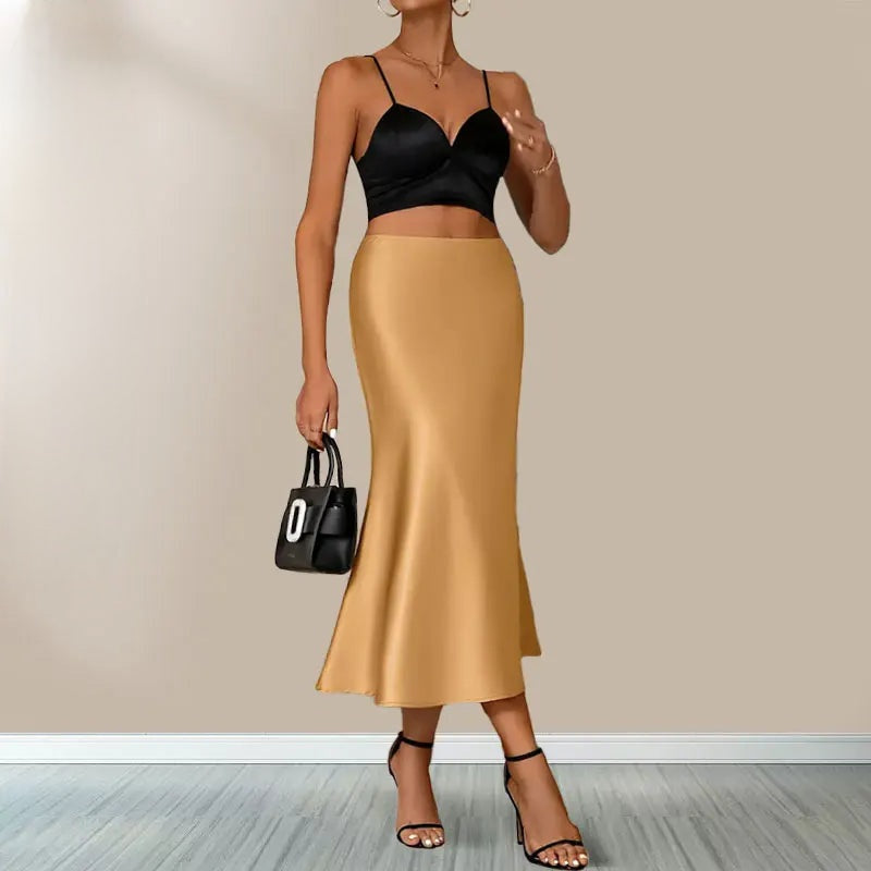 Anire Satin Skirt