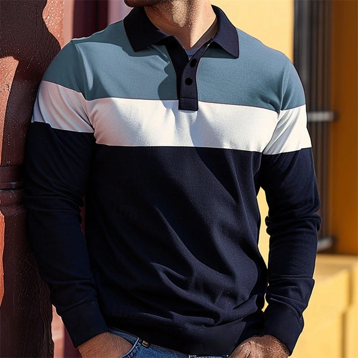 Rowan Blocked Knit Polo