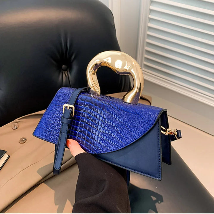 Evania Croc Handbag