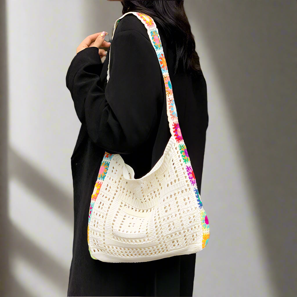 Fiora Crochet Tote Bag