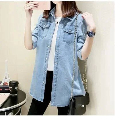 Mariel Denim Shirt Dress
