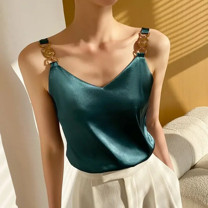 Selene Silkstrap Top