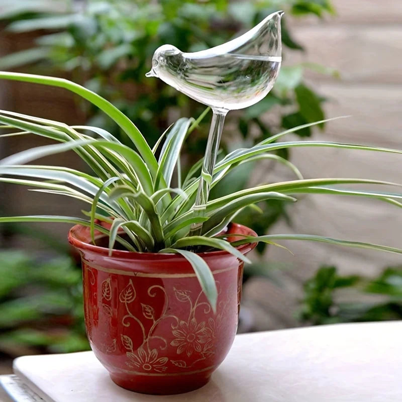 Liora Glass Watering Birds