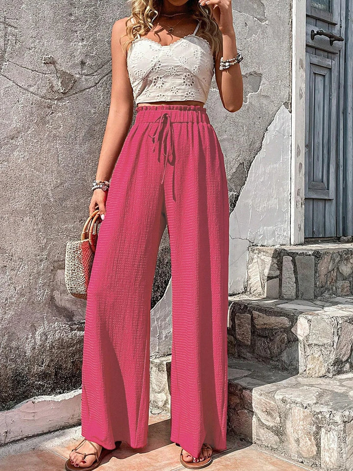 Lila Airy Wide Trousers