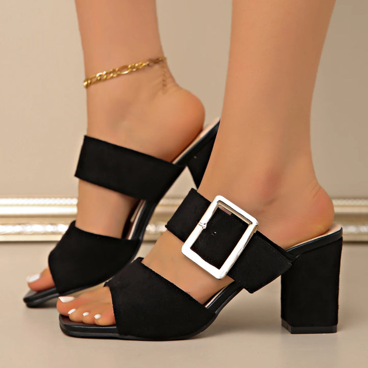 Paloma Buckle Heels