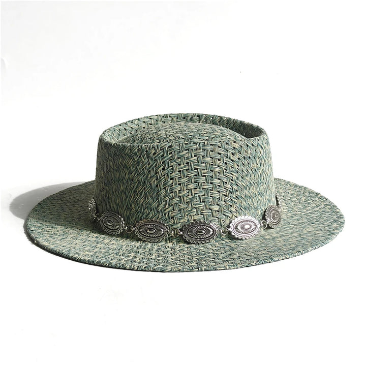 Taylor French Raffia Visor