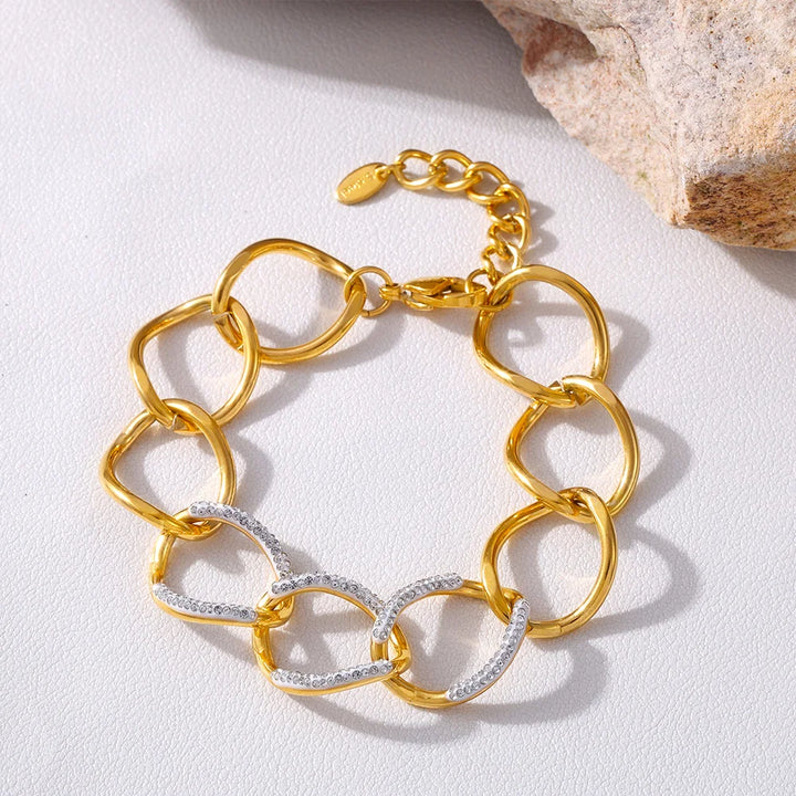 Tavine Diamond Link Bracelet