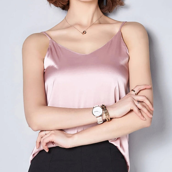 Isleen Satin Silk Top
