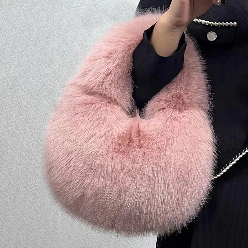 Selina Soft Fur Bag