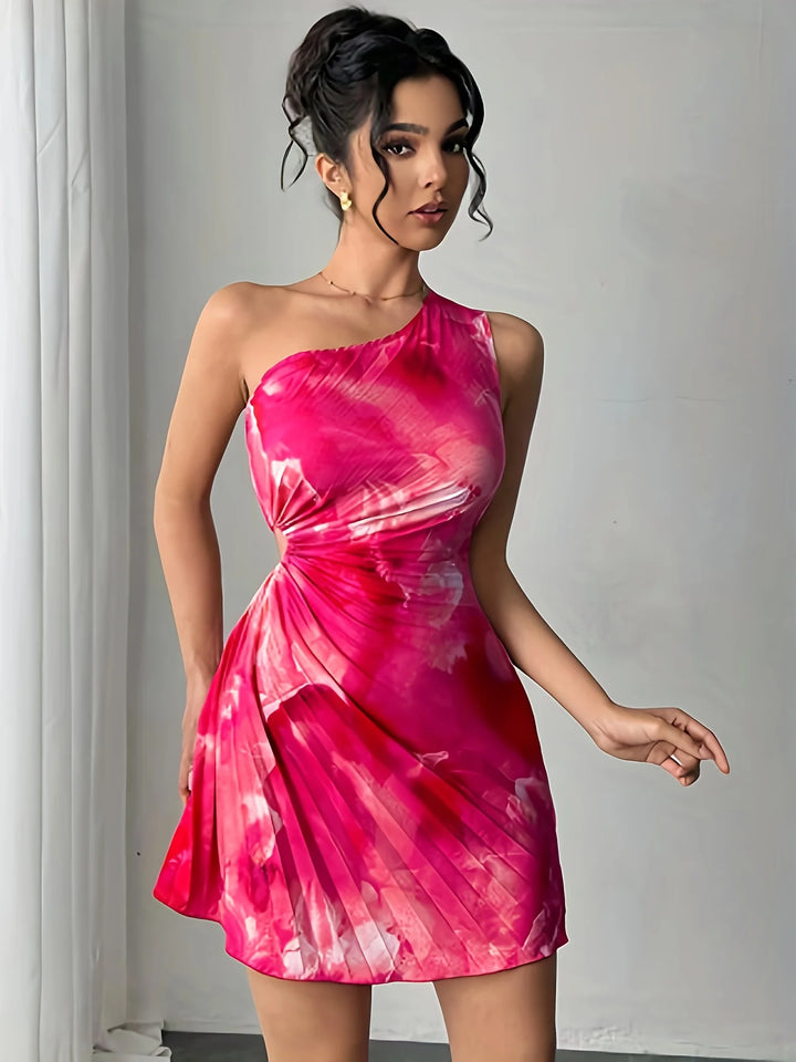 Amelia One-Shoulder Mini Dress
