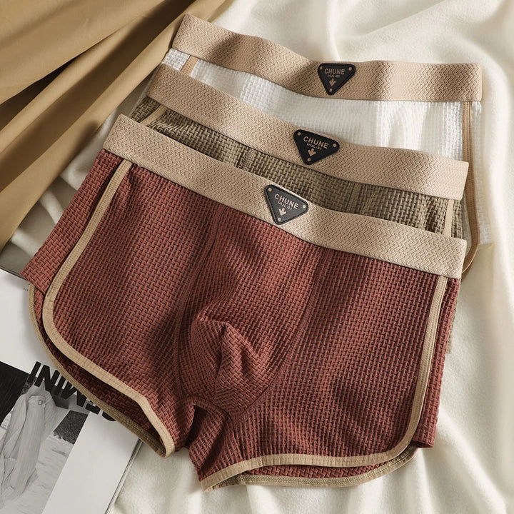 Asher Waffle Knit Boxer Set