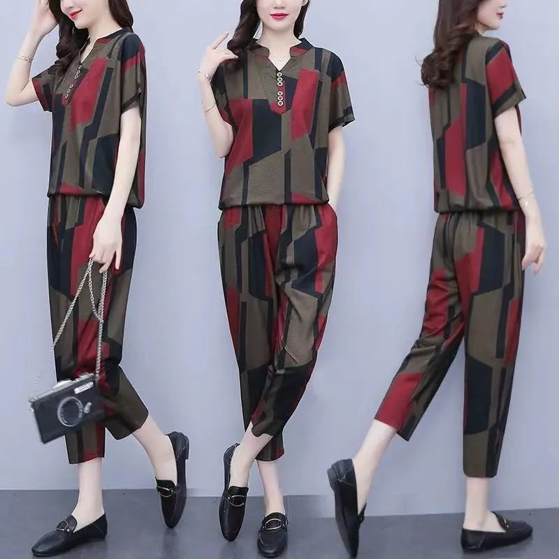 Sofie Button Two-Piece Set