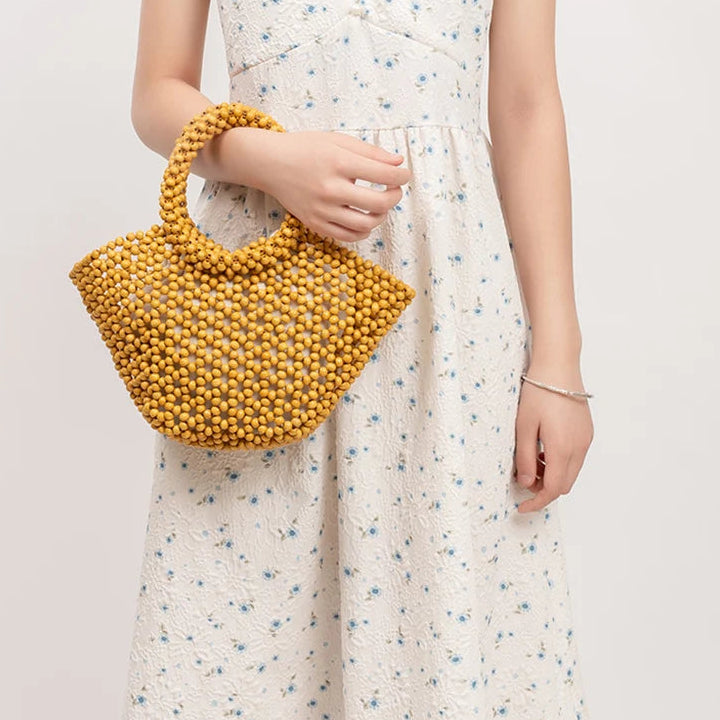 Willa Bead Weave Handbag