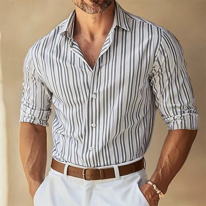 Matteo Tailored Stripe Shirt