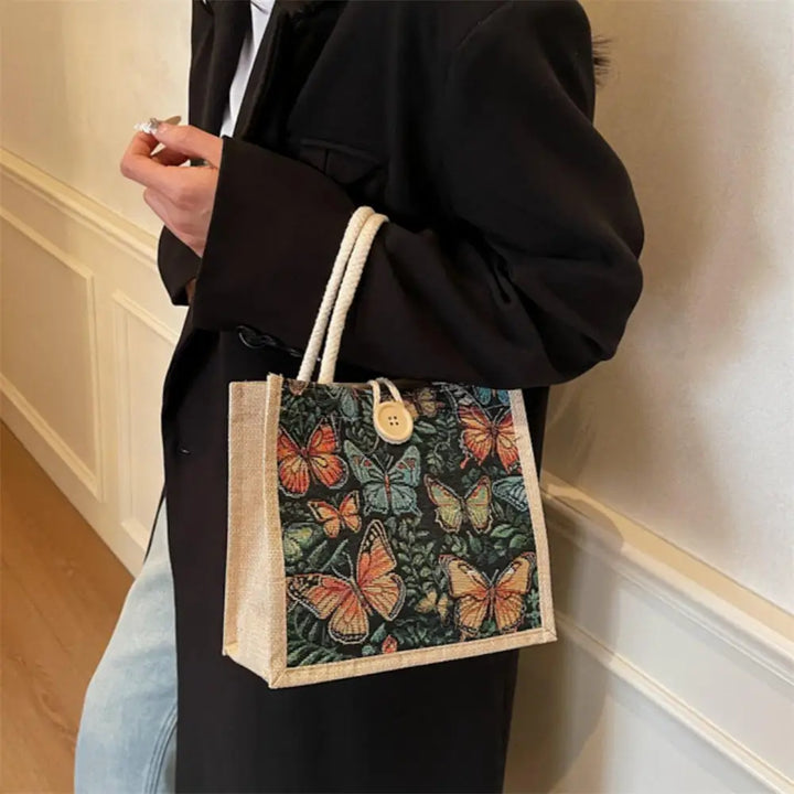 Bianca Patterned Tote Bag