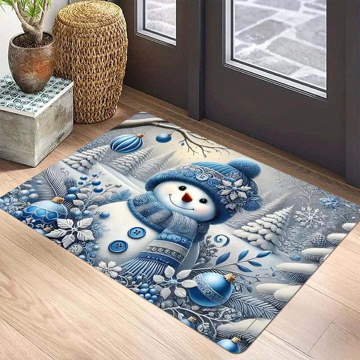 Snowman Welcome Mat