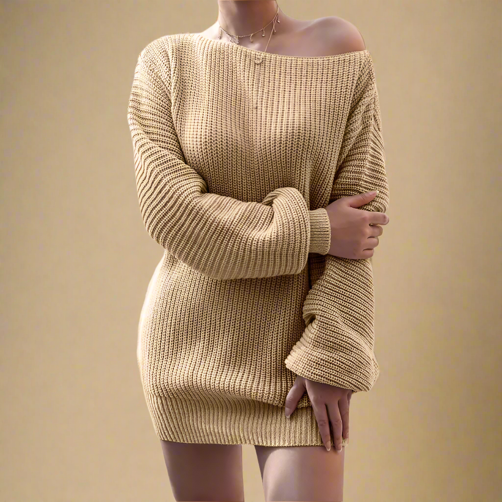 Alora Knit Sweater Dress