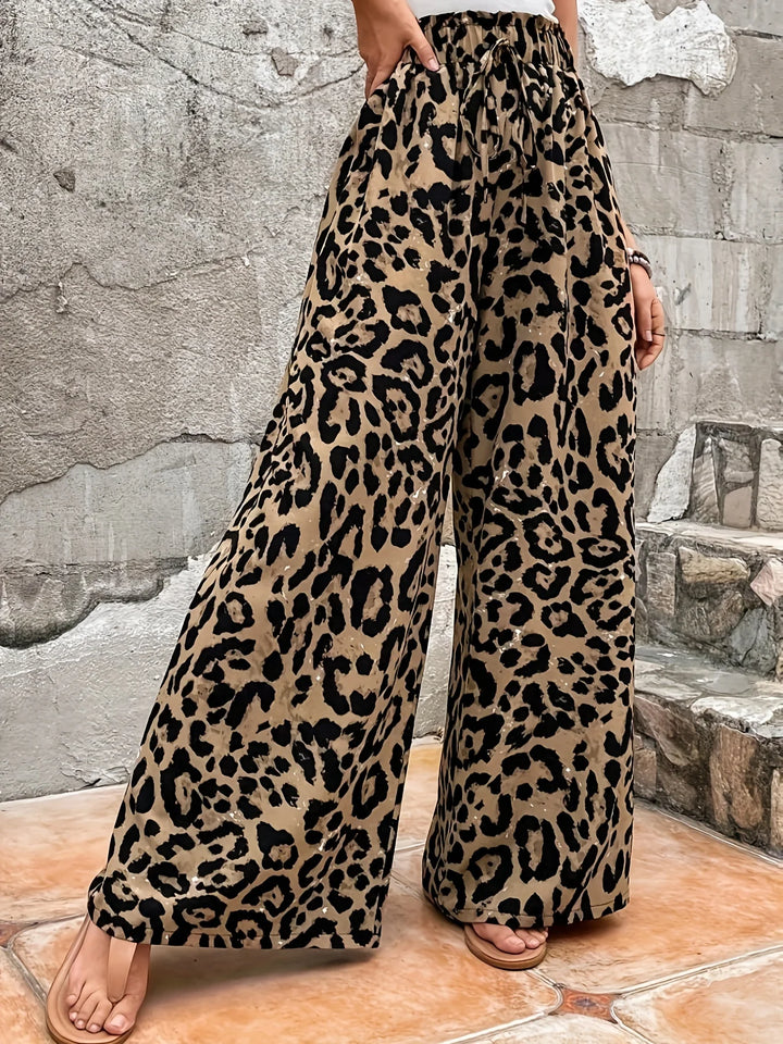 Elara Drape Palazzo Pants