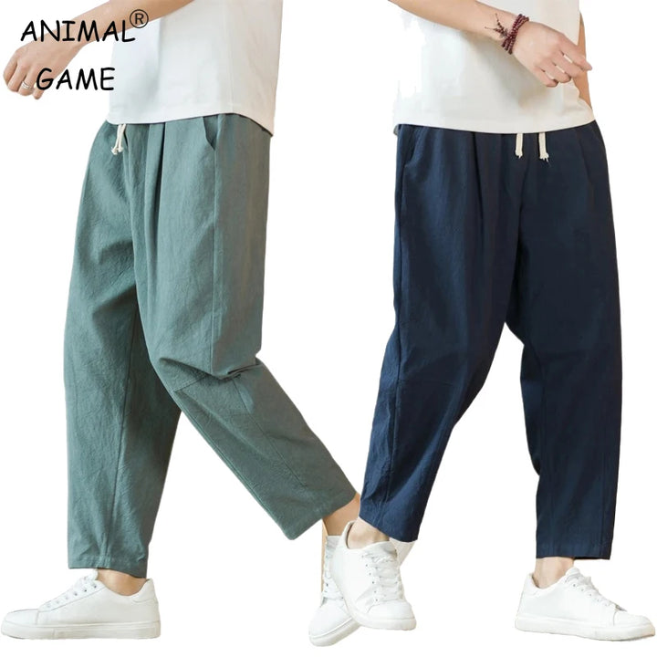 Mitchell Linen Straight Pants