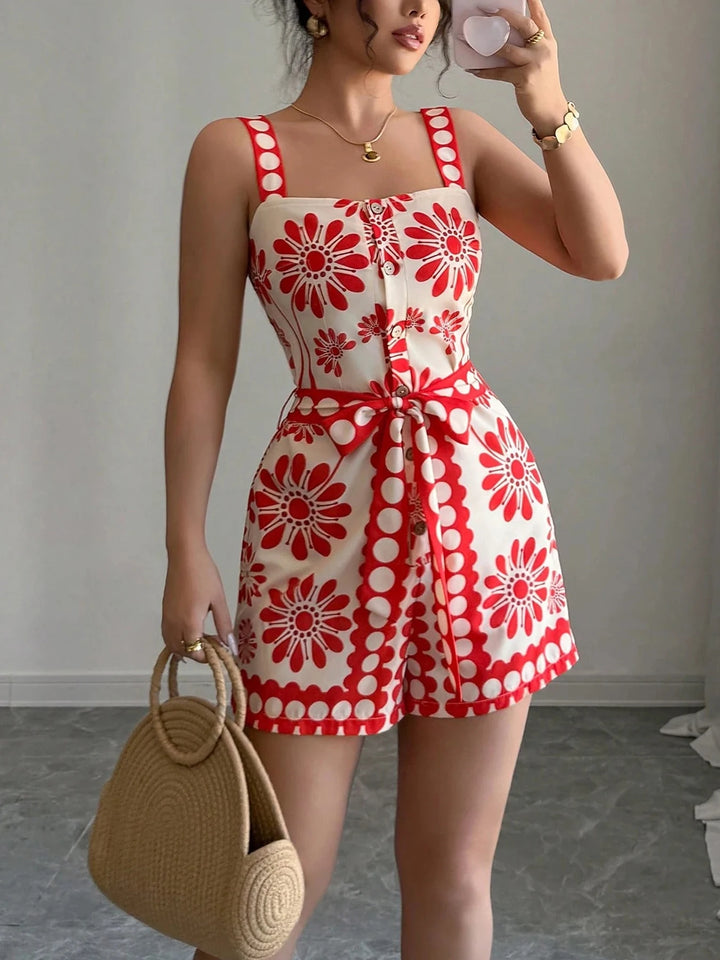 Mirelisse Linen Romper
