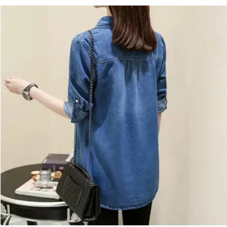 Mariel Denim Shirt Dress