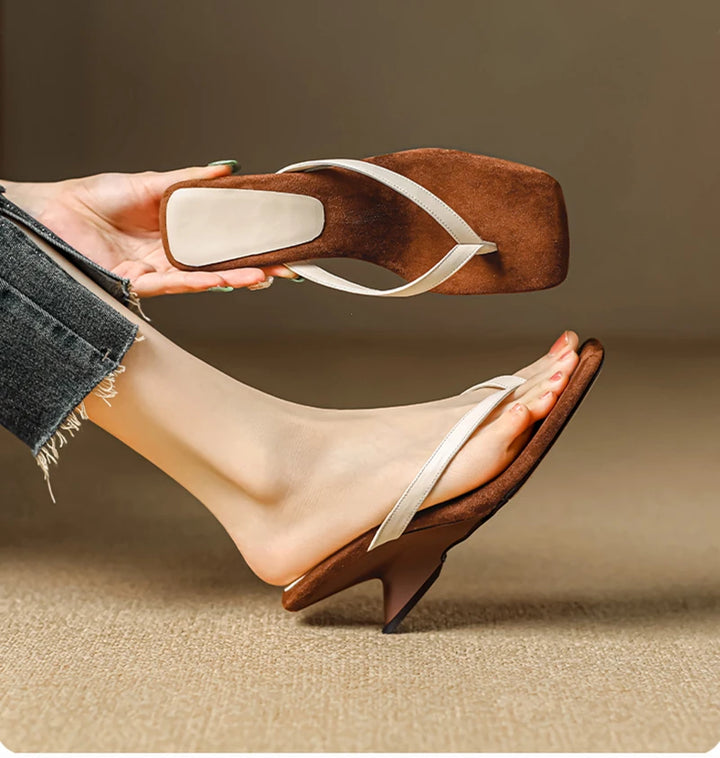 Mirelle Curve Platform Sandals