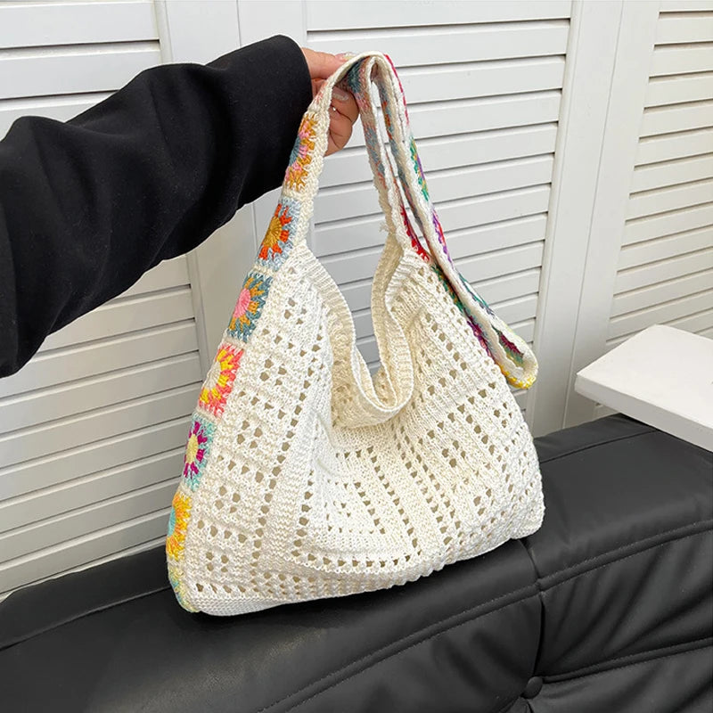 Fiora Crochet Tote Bag