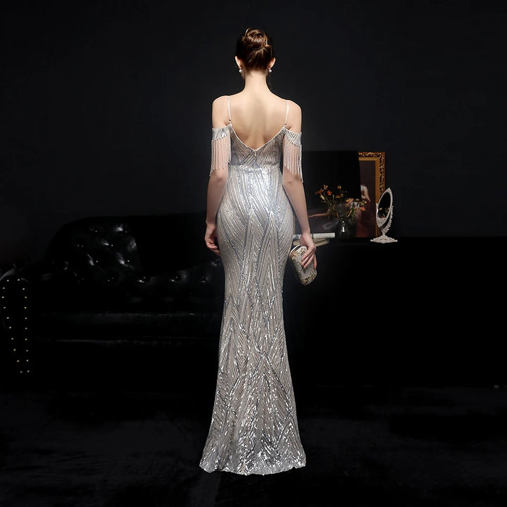 Natalia Off Shoulder Prom Dress