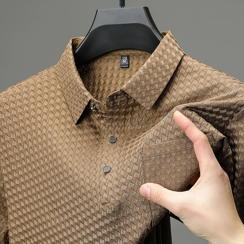 Torin Jacquard Polo Shirt