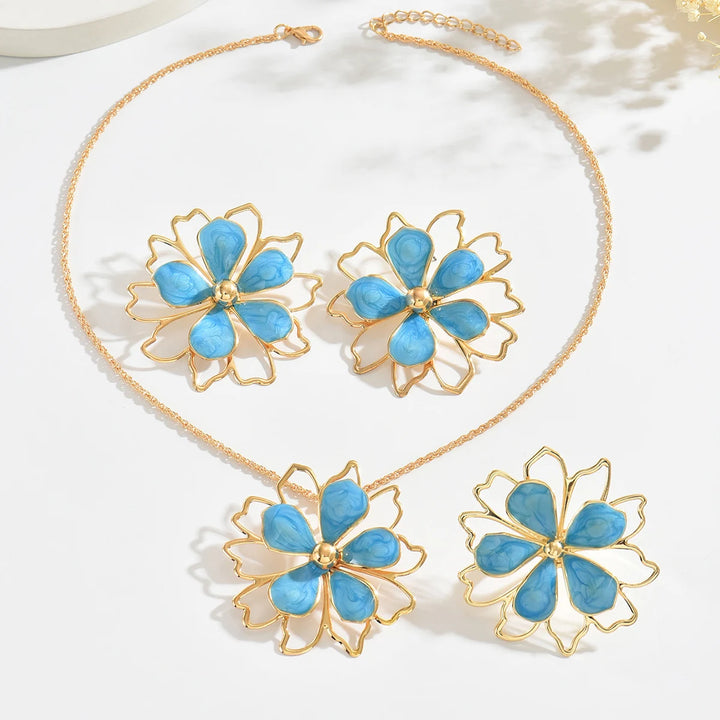 Priya Dahlia Jewelry Set