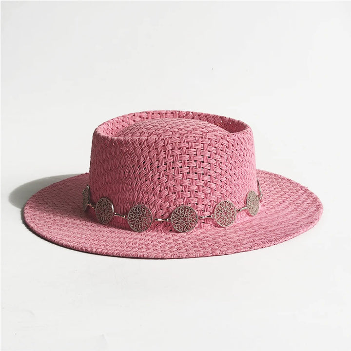 Taylor French Raffia Visor