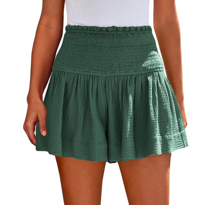 Lioren Cotton Smocked Skirt