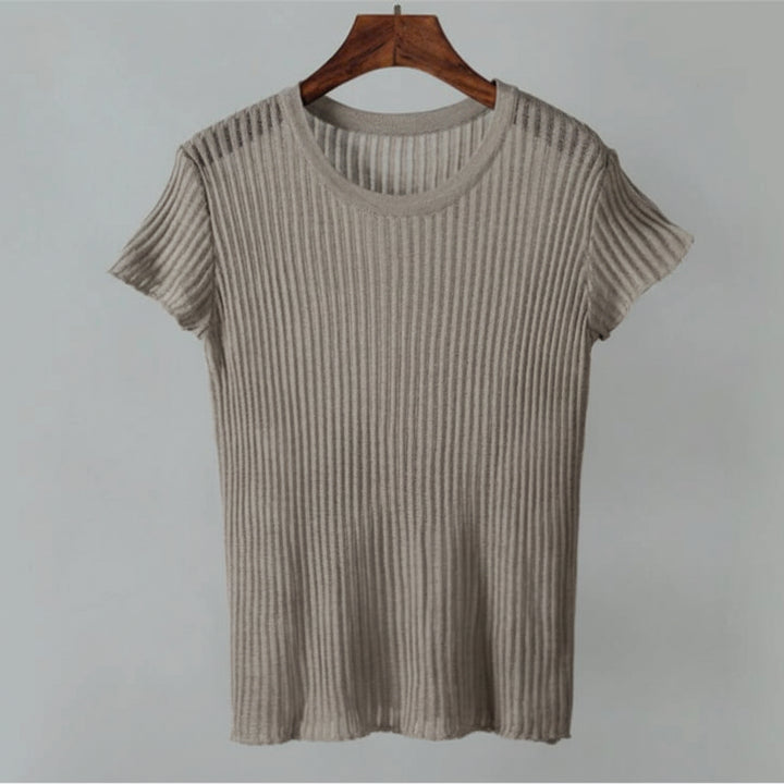 Alina Sheer Mesh Top