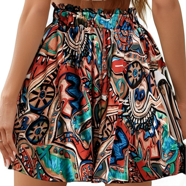 Calyra Chiffon Boho Skirt