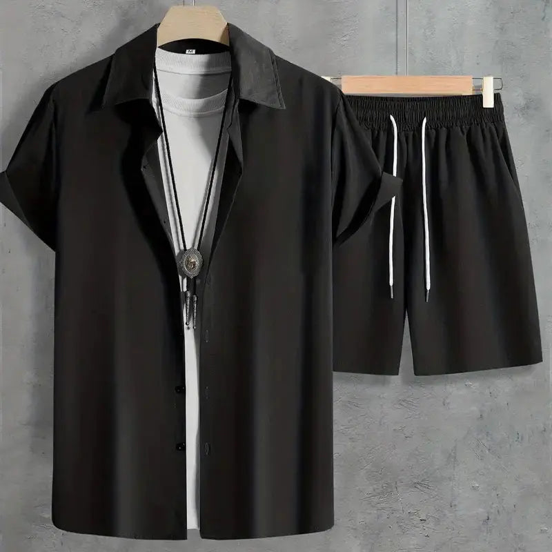 Lachlan Cotton Shorts Set
