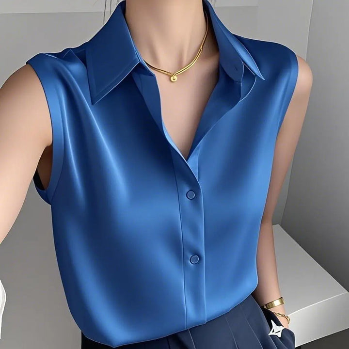 Sabine Satin Blouse