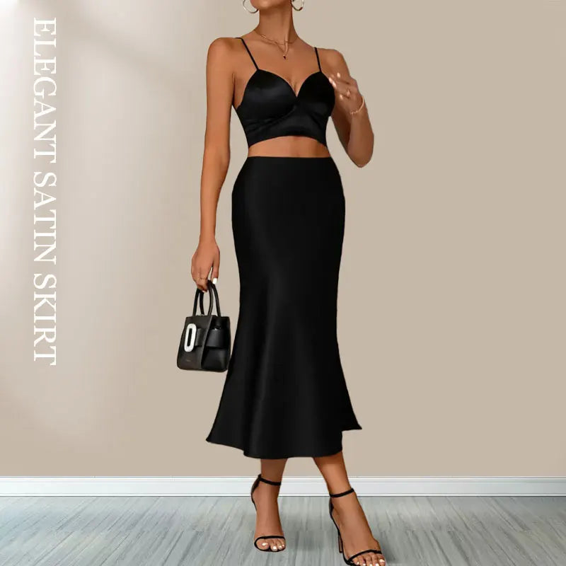 Anire Satin Skirt