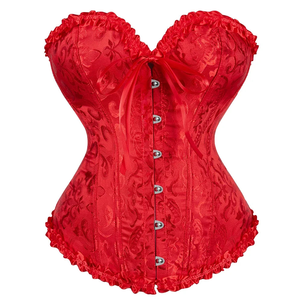 Rosalie Satin Bustier Top