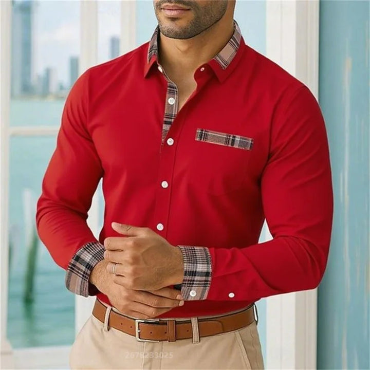 Bastian Plaid Accent Shirt